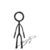 GIF stickman activ